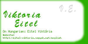 viktoria eitel business card