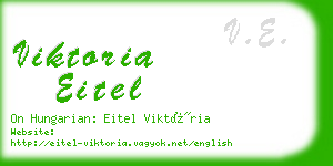 viktoria eitel business card